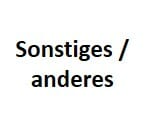 Sonstiges