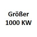 > 1000kW