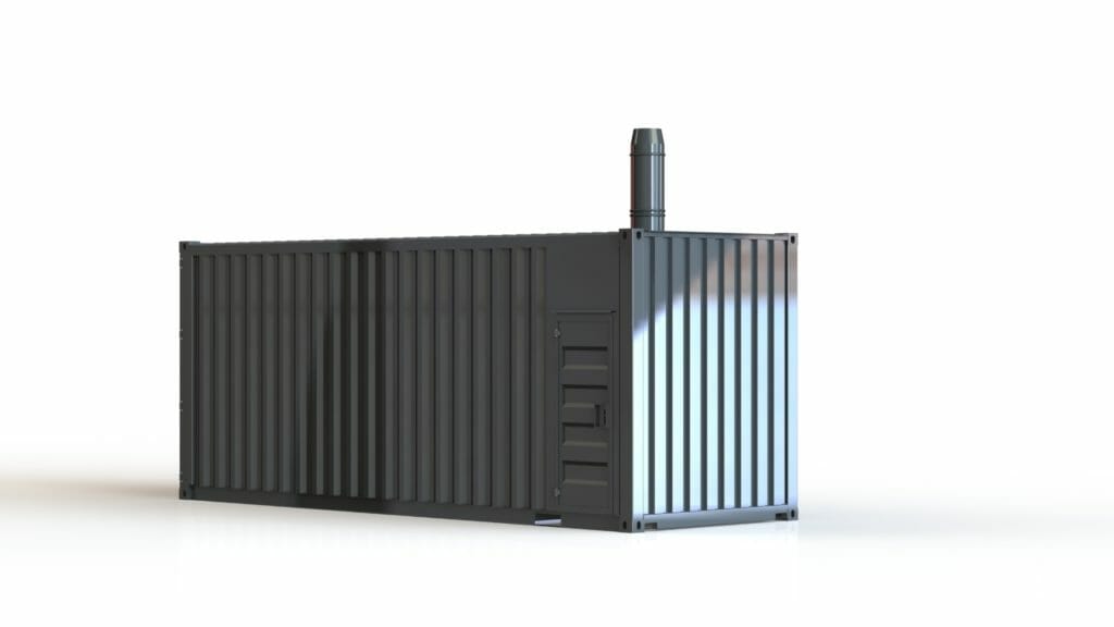 Heizcontainer Grafik